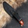 Caucasian knife "Mushroom picker" with scabbard, steel - 65x13, handle - BU
