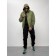 Sports male jacket, size 56, green color