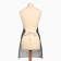 The apron is saving and I am a cage. Black, 56*70 ± 4cm, 100% HL, mobble