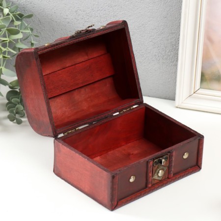Casket tree "Romb" set 2 pcs brown-red 7.8x11.8x8 cm 11x15.7x11.5 cm-3