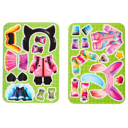Magnetic set "Anime World", in a tin box-6