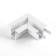 Corner Connector for the built -in tire pipeline Elektrostandard, Slim Magnetic, white color