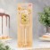 Candle for the Cake "Flowerers", number "8", golden