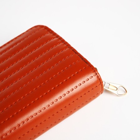 Women's wallet on lightning, red-2