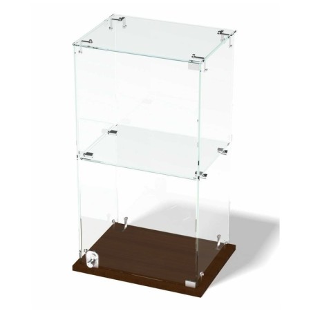 Table window, 1 shelf, 600 × 300 × 500, chipboard, glass color wenge-1