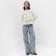 Women's tweed jacket mist r.48, milk