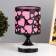 Aroma lace with backlight "Heart" G9 40W +RGB black 12x12x22.5 cm Risalux
