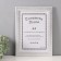 Photo frame Plastic format A4 "Silver Crystals" White 1.3x25.4x34.1 cm