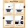 Kemax for Columbus Coffee, 400 ml, 13 × 11 × 17 cm, glass, transparent