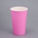 Paper glass "Pink" 400 ml, diameter 90 mm