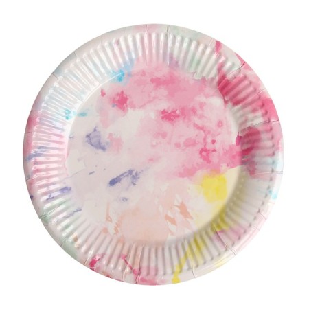 Paper Imvarel plate, in a set of 6 pieces
