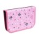 Penal 1 section 140 x 210 x 40 mm, folding pocket and cosmetic bag, fabric, calligrata top content "cat"