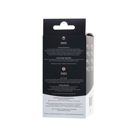 Anal traffic jam Popo playfa indi, silicone, black, 11.5 cm, d 2.9 cm-7