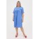 Women's dress, size 54, blue color