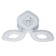LED lamp 61W 4660lm 3300K-6500K, size 48x48x8 cm