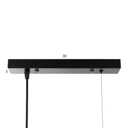 Lamp "Henry" 3he27 40W black 61x14.5x23-123 cm-3