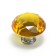 Handle button Cappio, color Gold "Diamond", glass, d = 40 mm