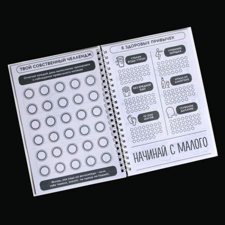 Training diary on the Chellenge 30 days spring, A5-9