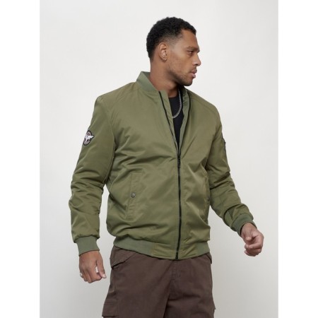 Male bomber, size 48, khaki color-6