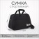 Sports bag with lightning, external pocket, long belt, black color