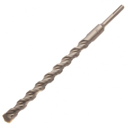 Denzel 705048, double spiral, Cobalt W-Tip, SDS Plus, 20 x 310 mm.