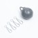 Set "Fun tube cleaning" for mechanical cleaning of chimneys, D = 150 mm, Polypropylene ruff