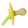Latex-Latex classic “pineapple” nipple, with a curved pile, from 0 months.