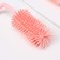 Set of brushes for bottles and nipples, 3 pcs., Pink color