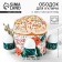 Kulich rim with a place for the Easter eggs, 31.9 x 9 cm