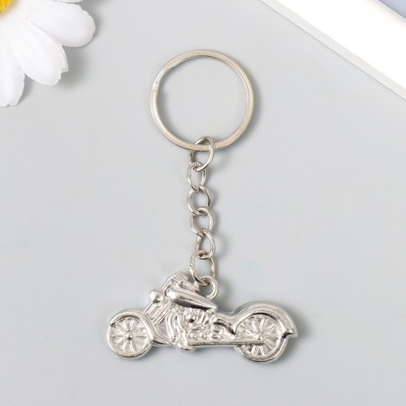 Trick Metal "Sports motorcycle" silver 4.5x2.2 cm-2