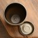Flower Pot "Black Gold" with a tray, 2.4l