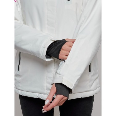 Ski suit female, size 46, white color-6