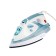 Iron Delta Lux DL-710, 2400 W, ceramic sole, 25 g/min, 320 ml, blue and white