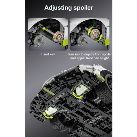 Designer Techno "Sports", 4346 parts, scale 1: 8-13
