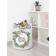 Basket for toys "Omela for Christmas, size 35x35 cm