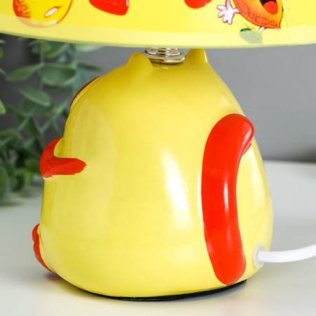 Table lamp "Cat" 1x40W E14 yellow 20x20x25cm.-5