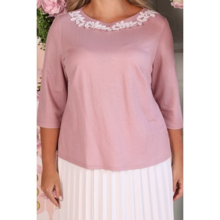 Female jumper, size 52, pink color-9
