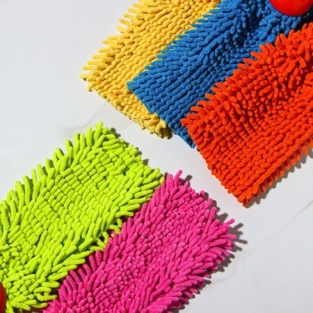 Nozzle for a mop, microfiber Books Dolyana, 150 gr, color mix-4