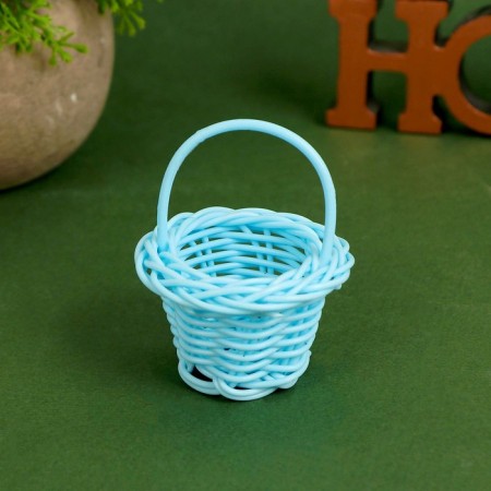 Puppet miniature "Basket", Mix colors-3