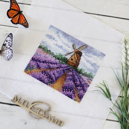 Embroidery Set "Charm of Provence" 10 × 11 cm-3