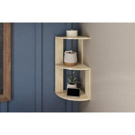 The shelf is the angular desktop and hinged Leo No. 3, 250x250x660, the oak of Sonoma