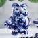 Souvenir "Owl Bol", Gzhel