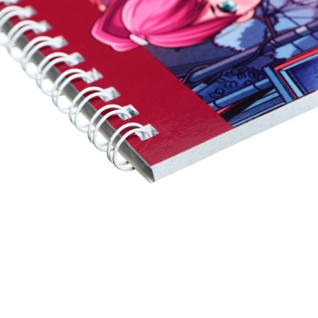 Notepad A6, 40 sheets on the crest Anime Freedoom, cover laminated cardboard, mix-7