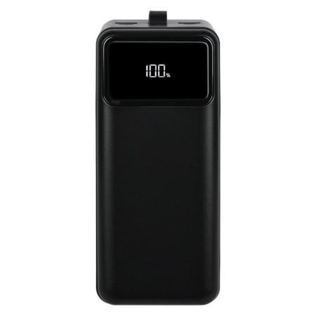 External battery TFN Porta LCD PD, 40,000 mAh, 2 USB, Type-C, MicroUSB, Black