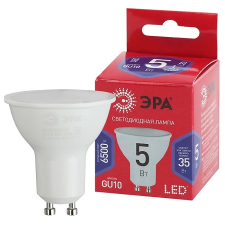 LED LED era Red Line "Sofit", 5 W, GU10, 400 lm, 6500k, glow cold white