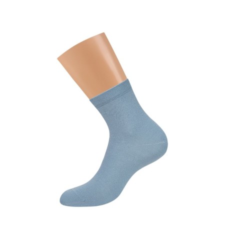 Women's socks mini cotone, size 39-41, Jeans Chiaro color-1
