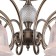 Vetus chandelier, 8x40W E14, bronze color