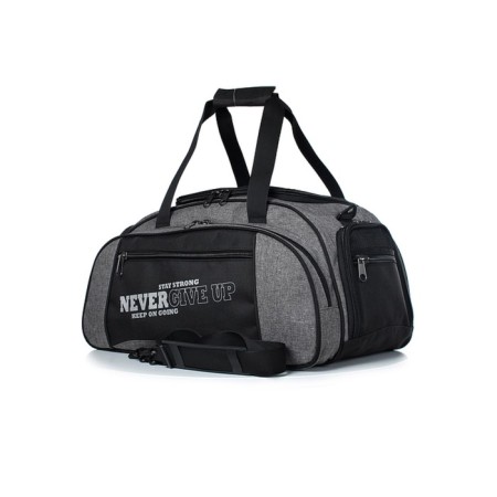 Bag Road, synthetic fabric, 525x270x240 cm, black/gray
