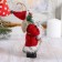 Santa Claus "in a red fur coat, with forest guns" 16 cm