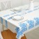 The single tablecloth “Russian patterns”, 110 × 220 cm, Mix drawing